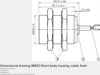 Picture of Ind.andur IMB, M30, Sn=15mm, Shielded, PNP-NO, kere 40mm, M12 4-pin, SICK 